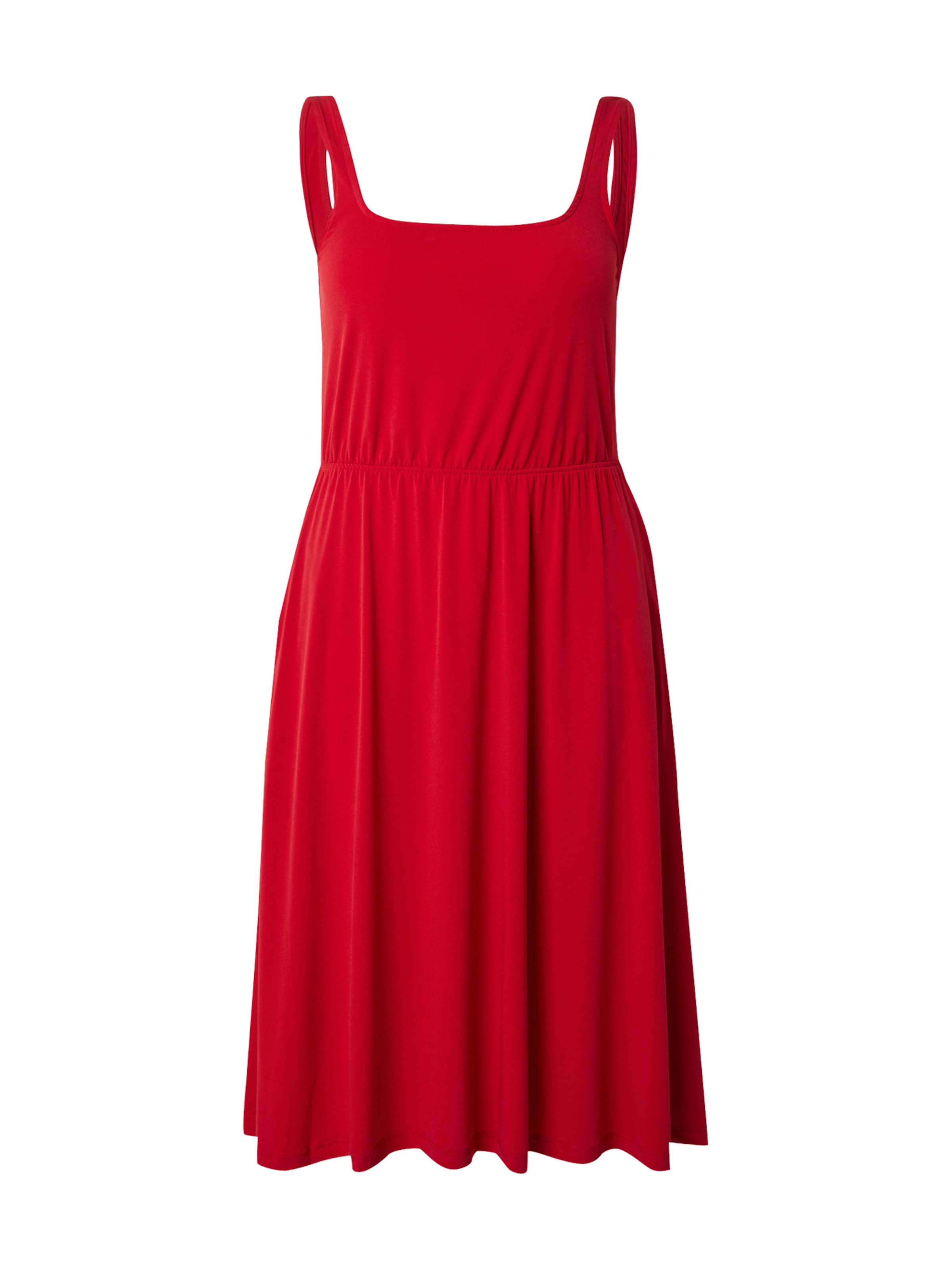 Robe Trendyol Curve en rouge : devant