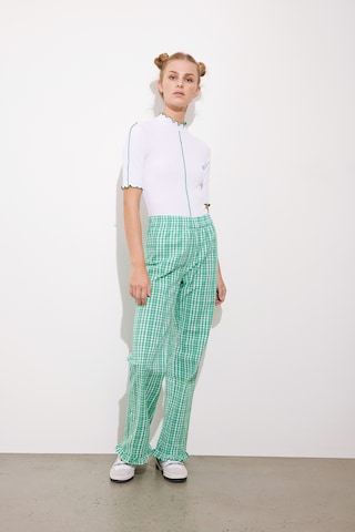 Envii Normální Kalhoty 'Susan' – zelená