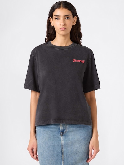 Champion Authentic Athletic Apparel T-shirt en rouge / noir, Vue avec produit