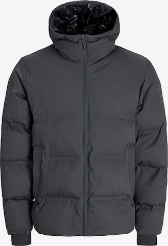 JACK & JONES Winter Jacket in Grey: front