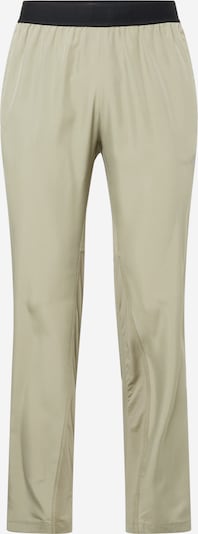 ADIDAS PERFORMANCE Workout Pants 'GYM+' in Khaki / Black / Silver, Item view