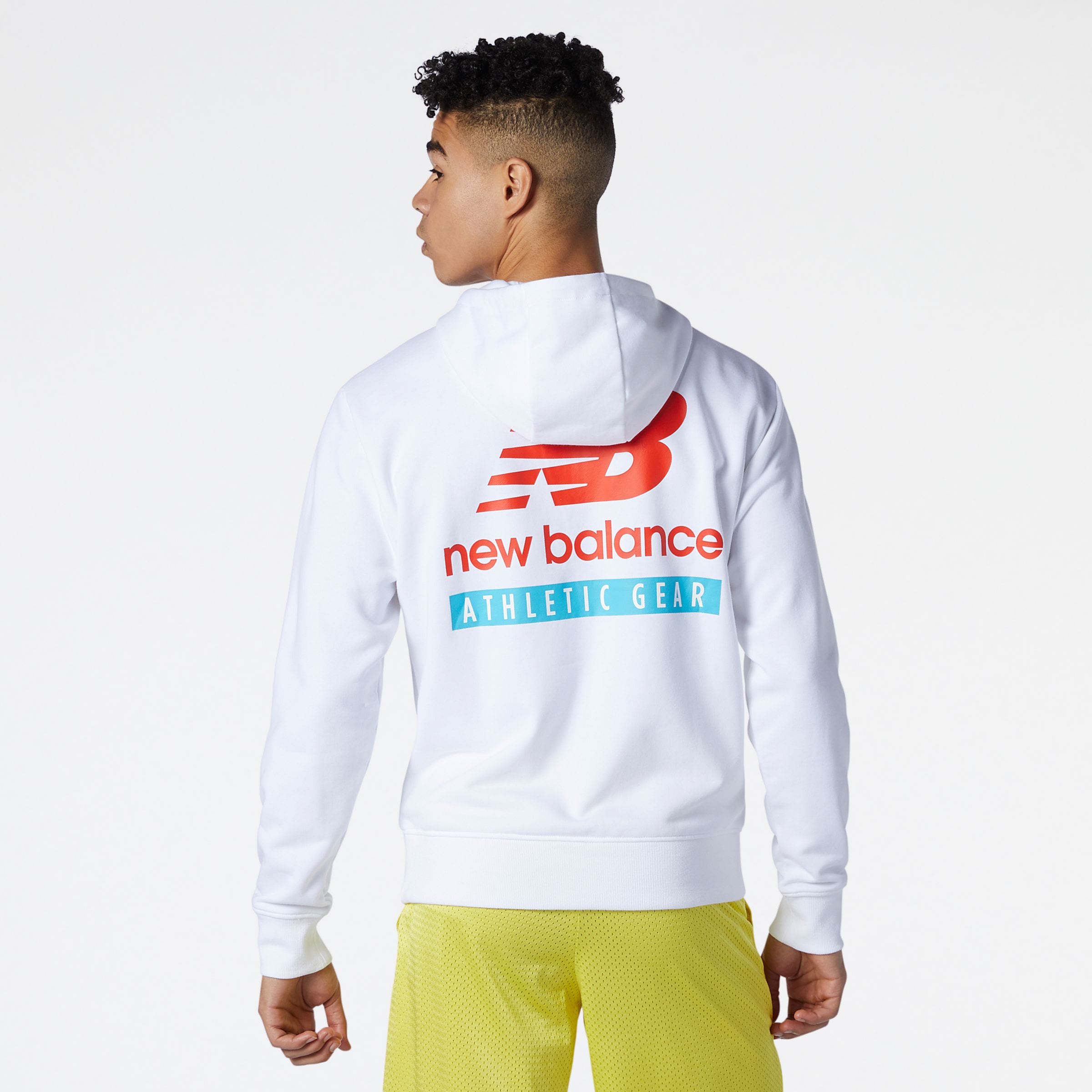 Männer Sweat new balance Sweatshirt in Offwhite - SN26082