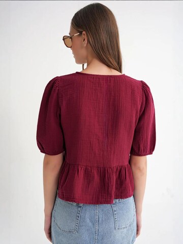 Camicia da donna di MixRay in rosso