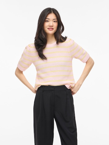 Pull-over 'VIDalo' VILA en rose : devant