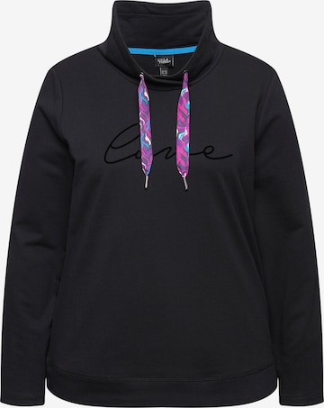 Ulla Popken Sweatshirt in Black: front