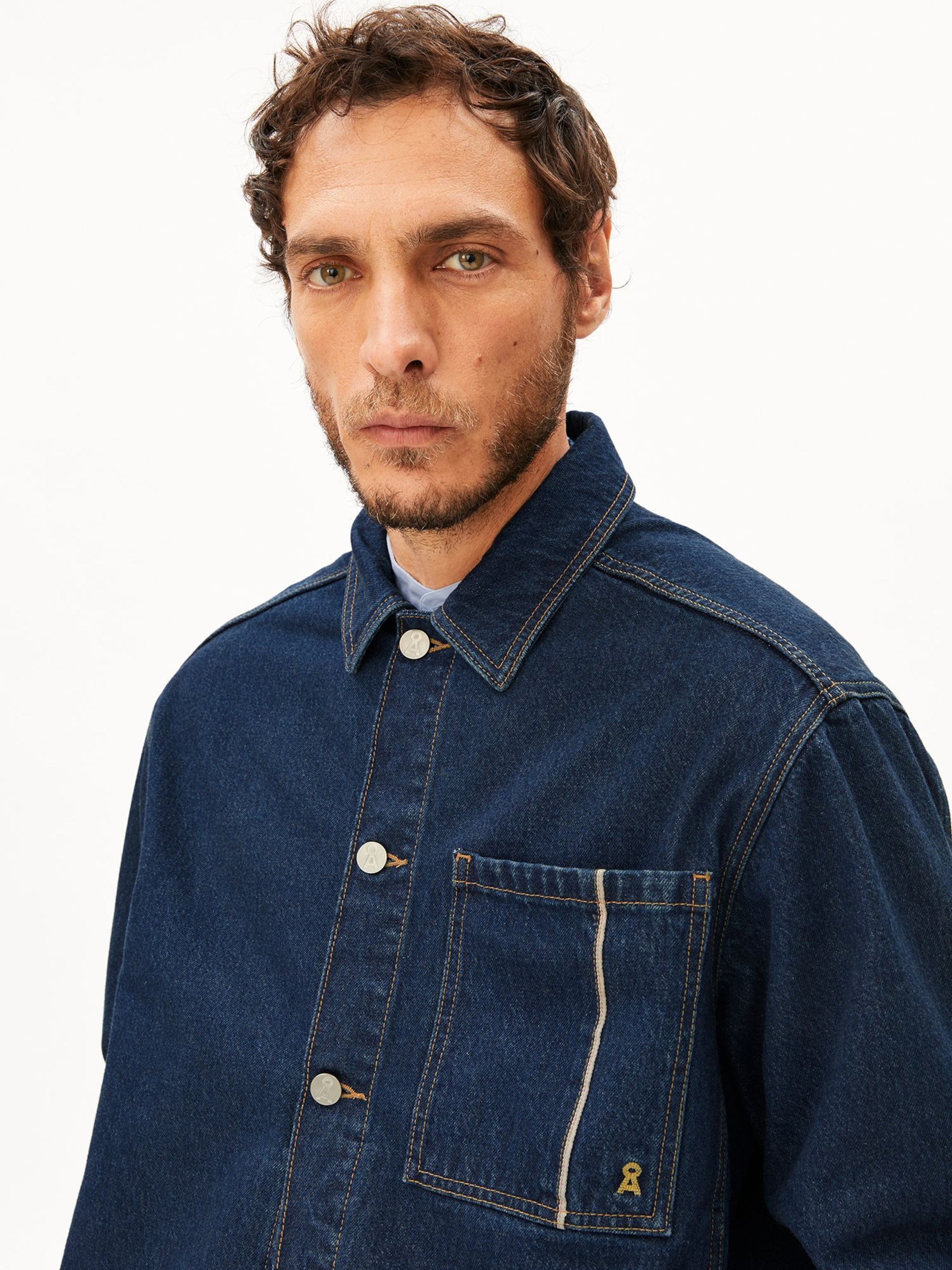 Veste mi-saison ARMEDANGELS en bleu