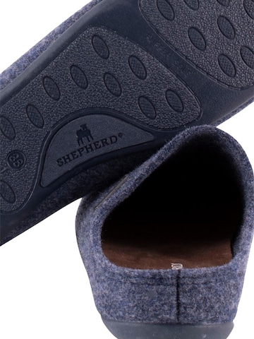 SHEPHERD Muiltjes 'Jon' in Blauw