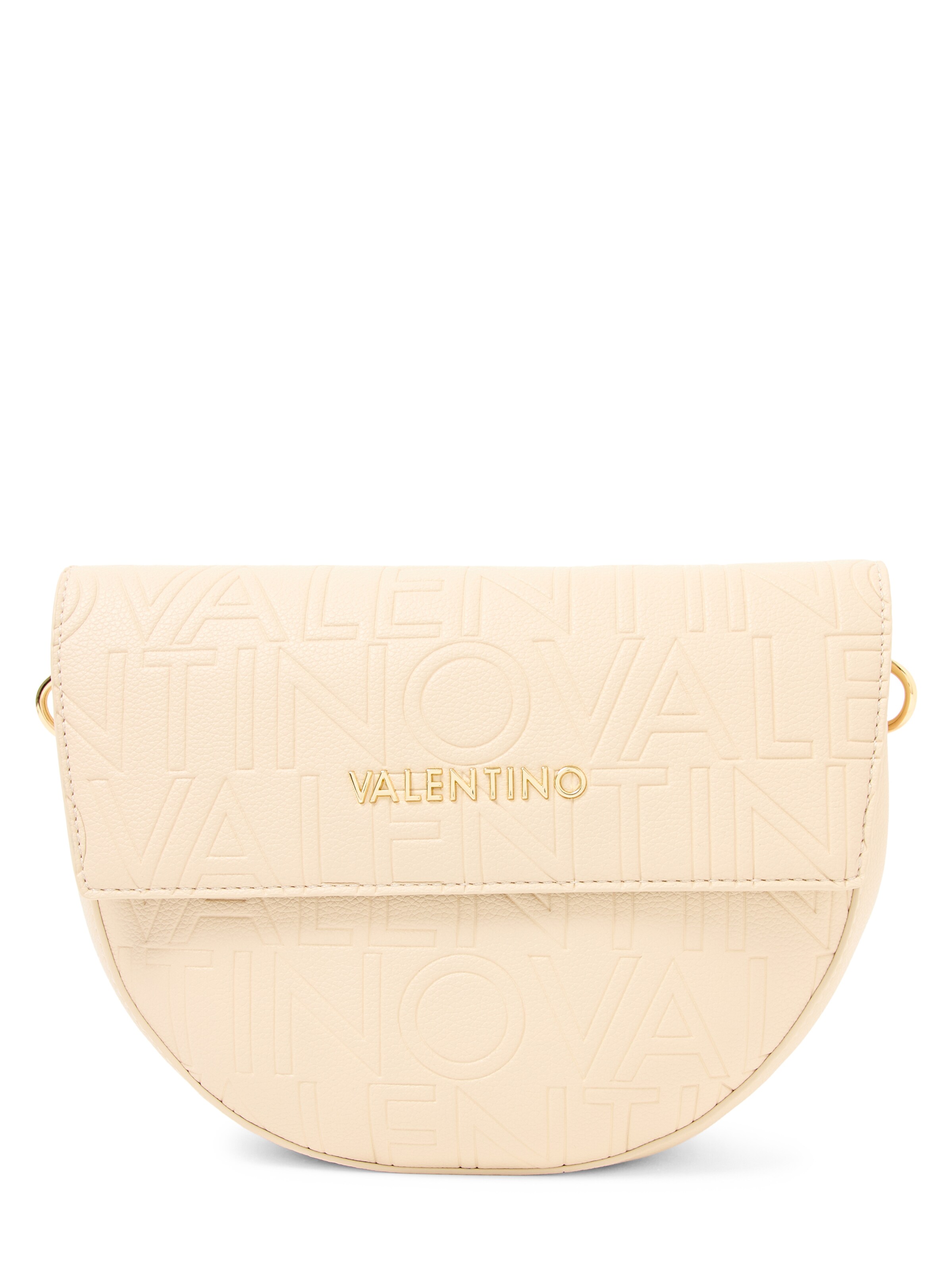 Sac à bandoulière Valentino by Mario Valentino en beige : devant