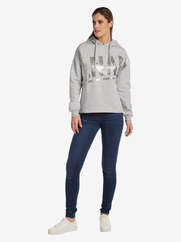 BRUNO BANANI Sweatshirt 'Chang' in Grijs