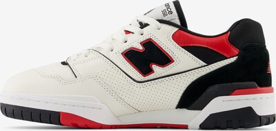 Sneaker bassa '550' new balance di colore rosso fuoco / nero / bianco, Visualizzazione prodotti