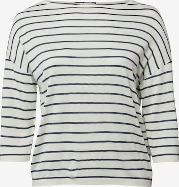 Pull-over QS en beige : devant