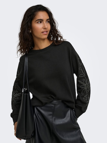 JDY Sweatshirt 'MESA' in Zwart