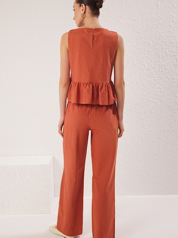 Trendyol Брючный костюм в Оранжевый