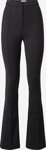 PATRIZIA PEPE Flared Pantalon in Zwart: voorkant