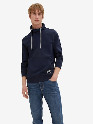 Sweat-shirt TOM TAILOR en bleu