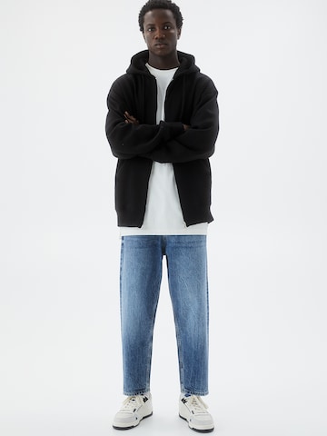 Pull&Bear Loosefit Jeans i blå: forside