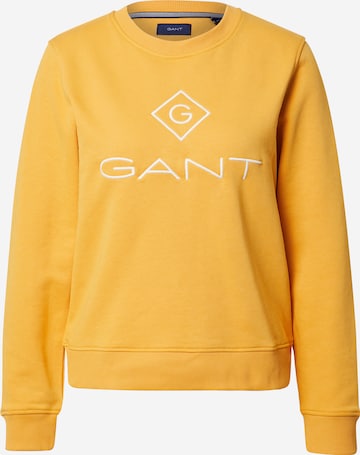 GANT Sweatshirt in Gelb: front