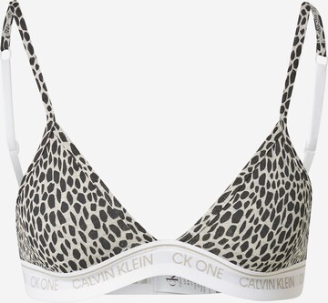 Soutien-gorge Calvin Klein Underwear en gris : devant