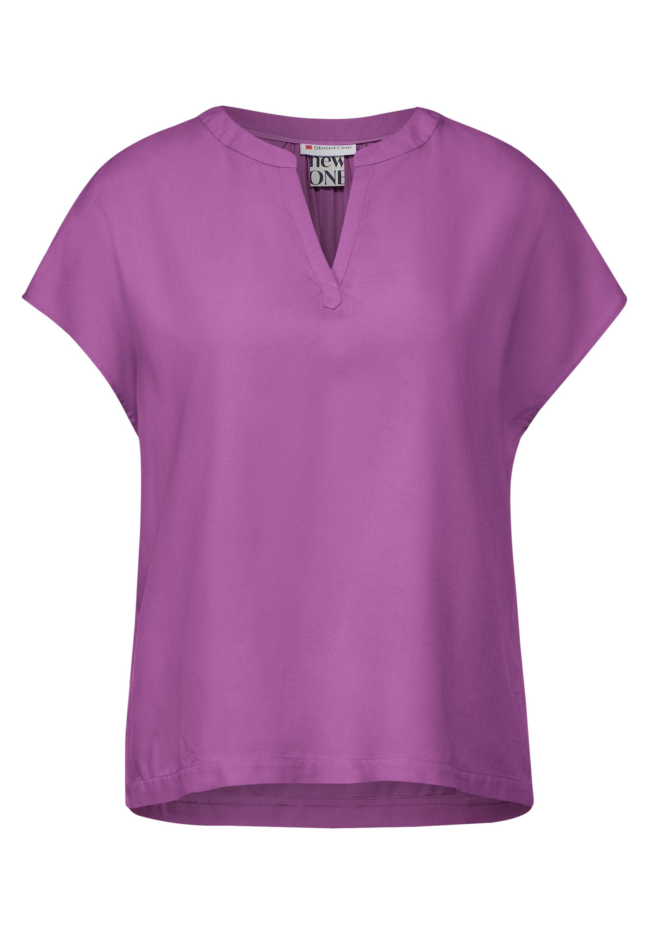 STREET ONE Bluse in Lila: Vorderseite
