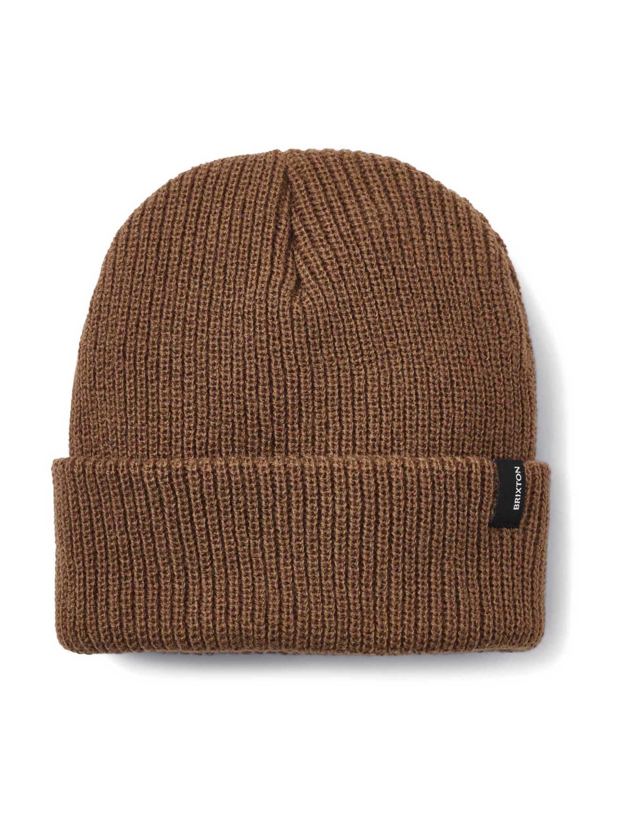 Brixton Muts &#x27;HEIST&#x27; in Bruin: voorkant