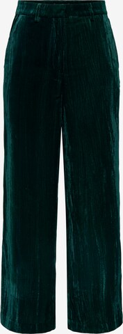 ONLY Wide leg Trousers in Green: front