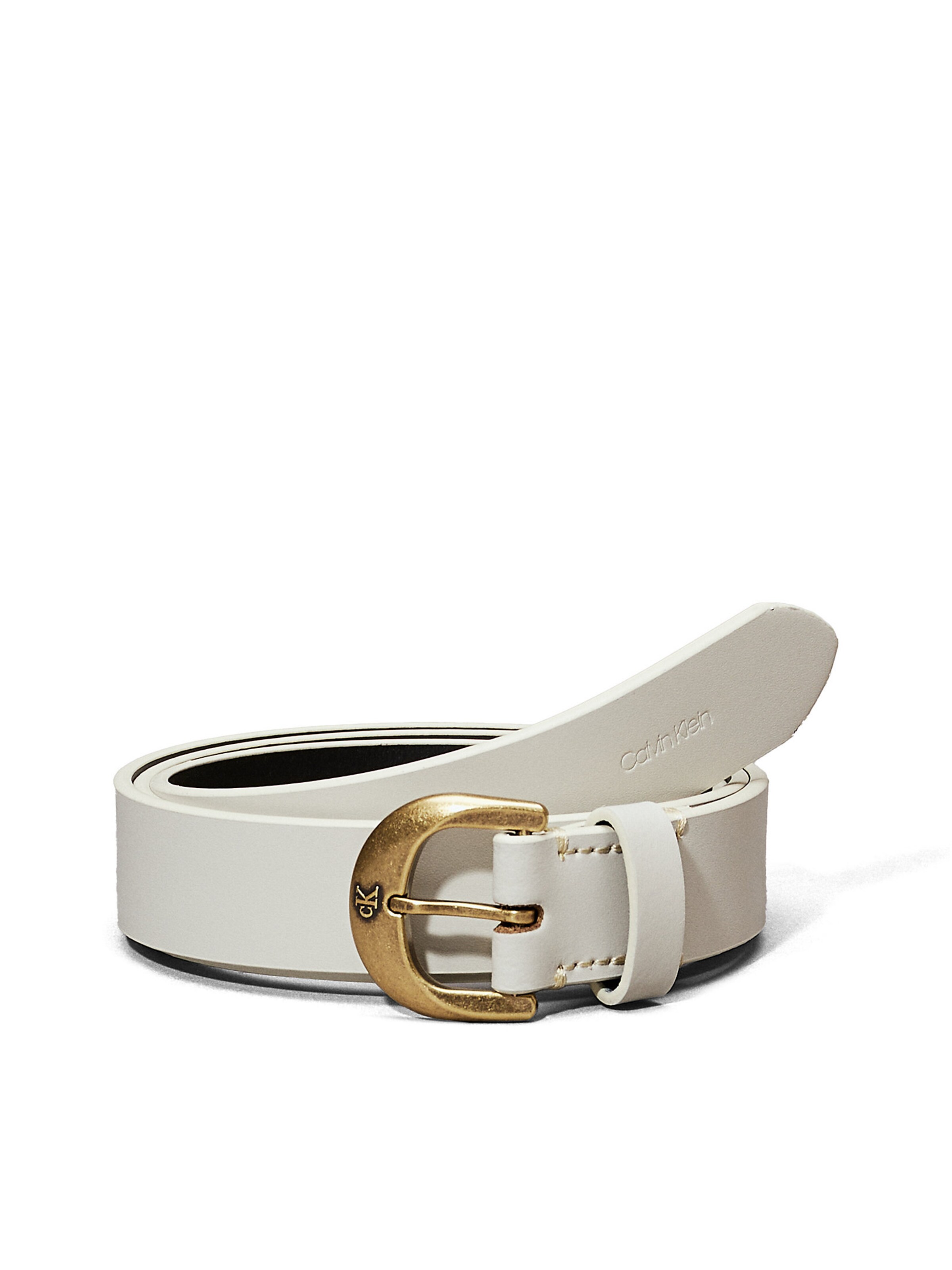 Calvin Klein Gürtel in Beige: Vorderseite