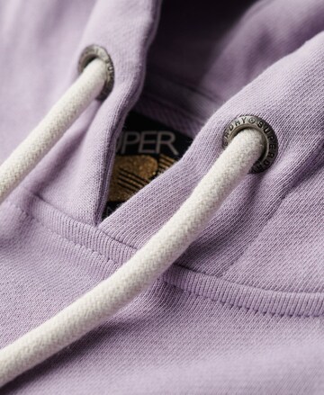 Sweat-shirt Superdry en violet