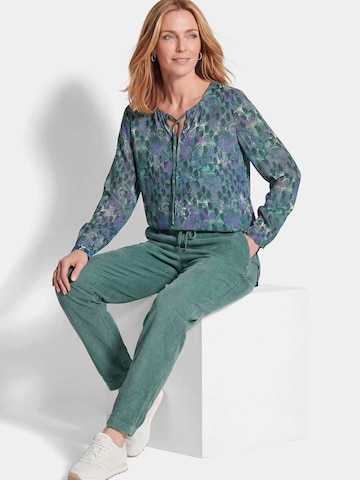 Goldner Blouse in Groen
