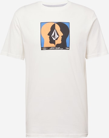 Volcom Shirt 'WHELMED' in Wit: voorkant