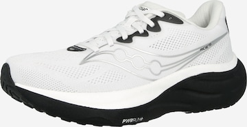 saucony Tekaški čevelj 'RIDE 19' | bela barva: sprednja stran