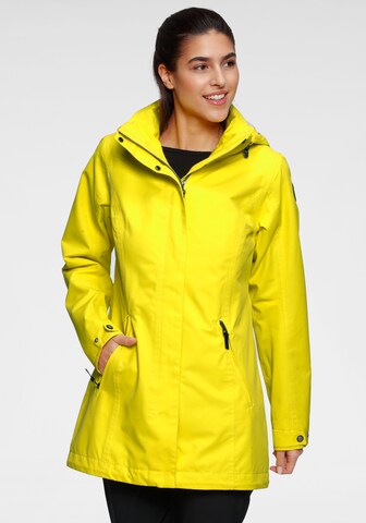 ICEPEAK Outdoor Jacket 'Aberdeen' in Yellow: front