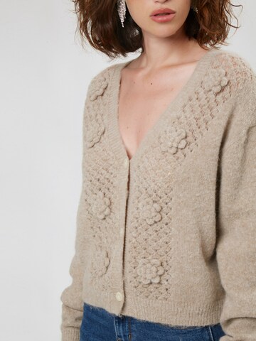 Cardigan Influencer en beige