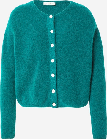 Cardigan 'VITOW' AMERICAN VINTAGE en vert : devant