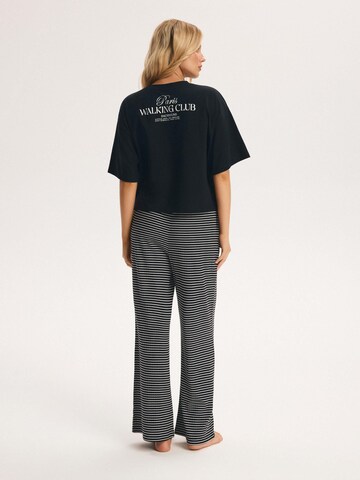 ESOTIQ Pajama 'Leisure' in Black