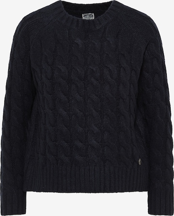 DreiMaster Maritim Sweater in Blue: front