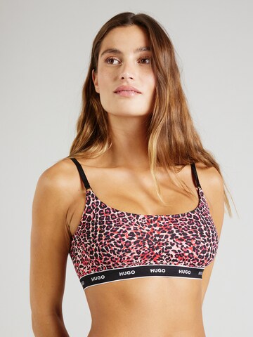 HUGO Red Bustier BH in Roze: voorkant