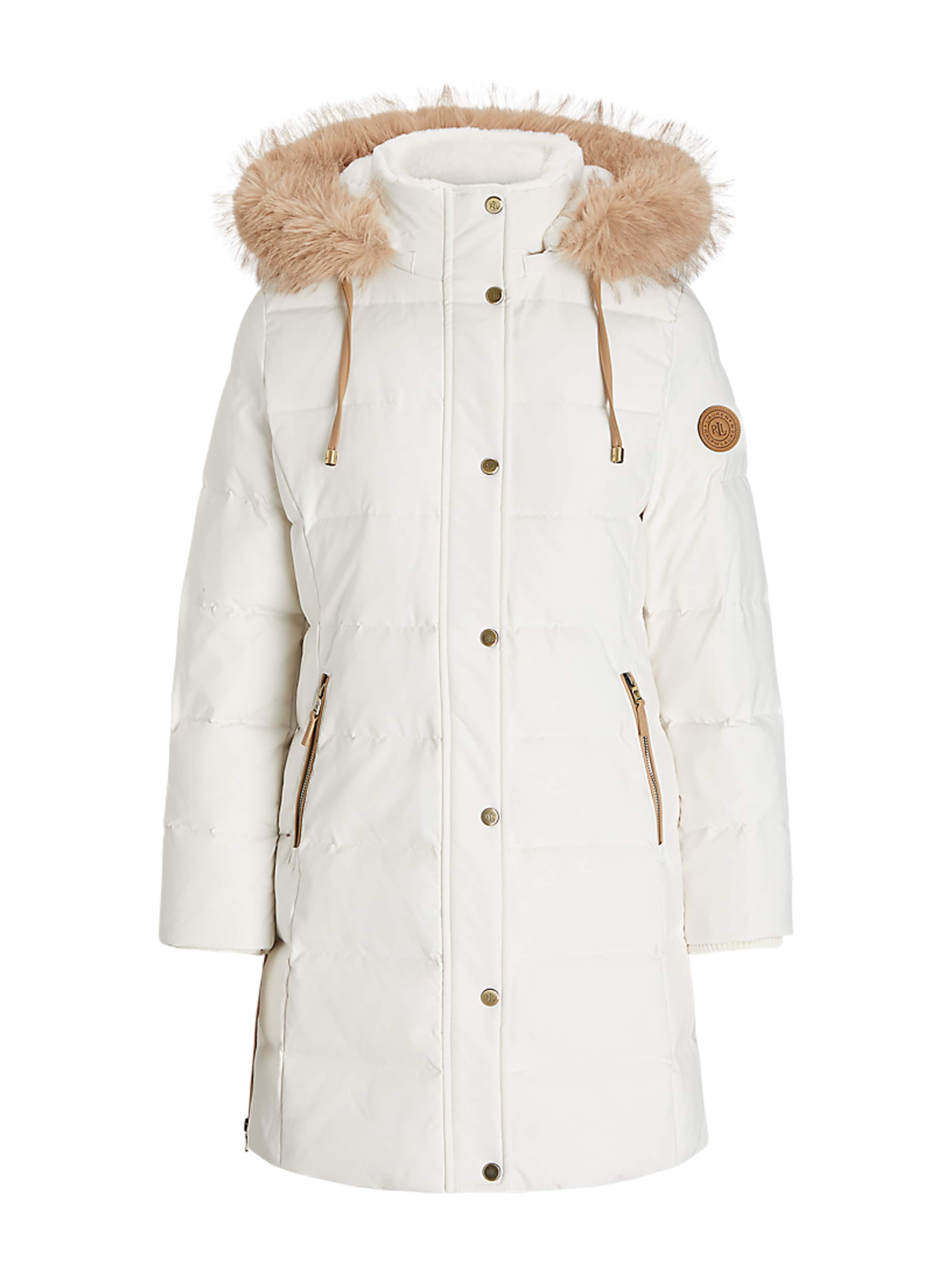 Lauren Ralph Lauren Wintermantel in Beige: voorkant