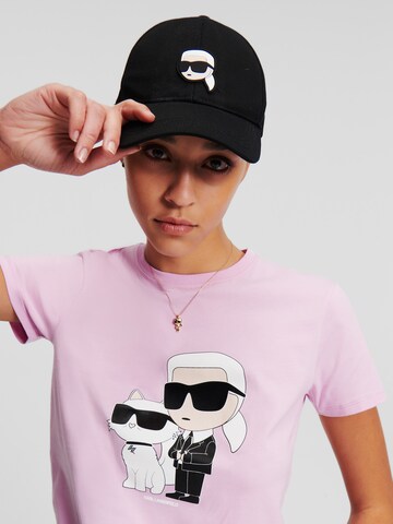 Karl Lagerfeld Τζόκεϊ σε μαύρο: μπροστά