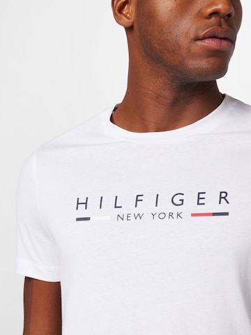 TOMMY HILFIGER T-Shirt 'New York' in Weiß