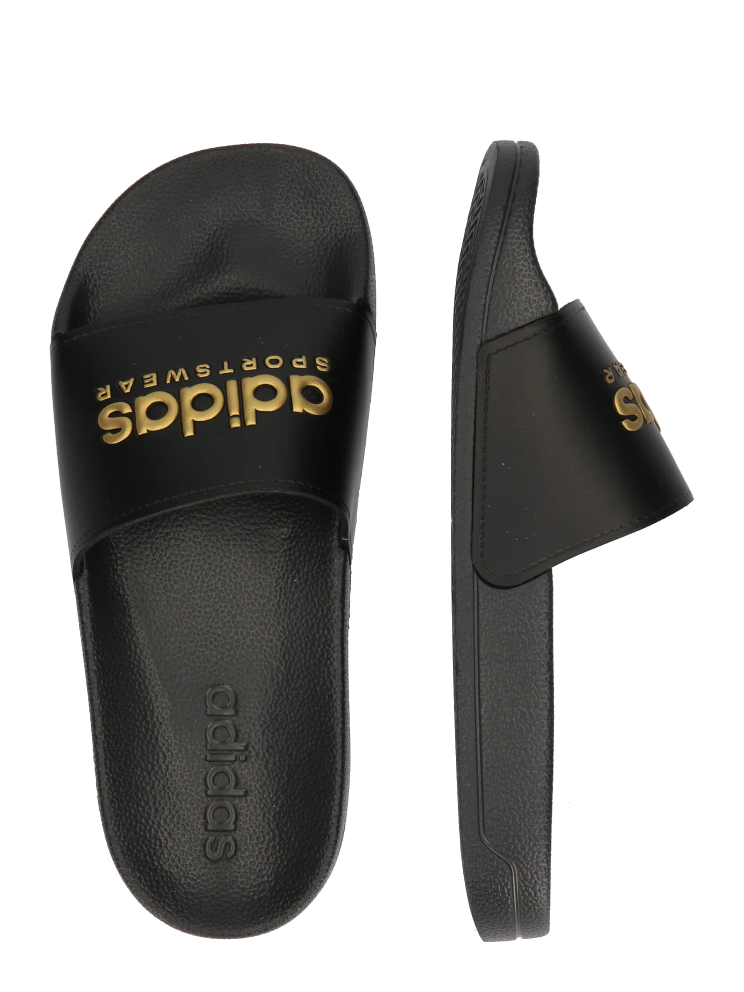 Claquettes / Tongs 'ADILETTE' ADIDAS SPORTSWEAR en noir