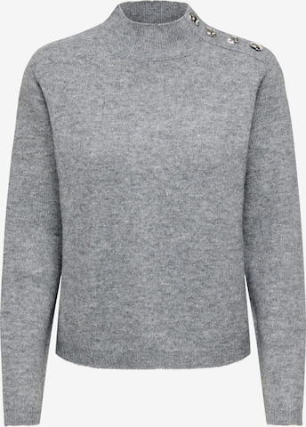 JDY Sweater 'JDYSUPER' in Grey: front