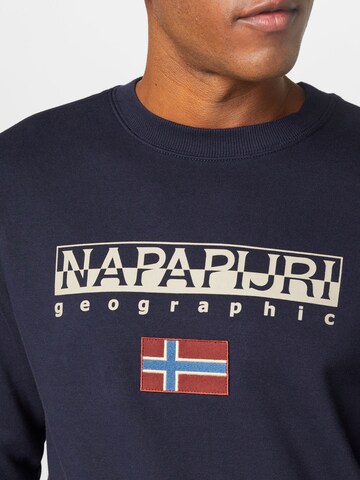 NAPAPIJRI Sweatshirt 'AYAS' in Blue