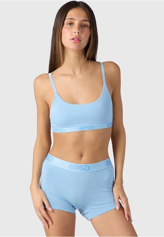 Bustino Reggiseno di PSD in blu: frontale