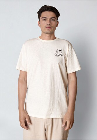 Clean Cut Copenhagen - Camisa 'Embrace' em bege