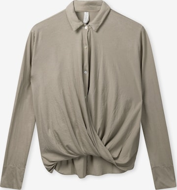 10Days Blouse in Grey: front