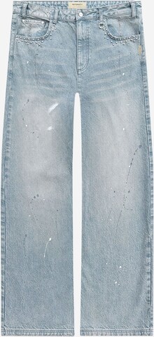 Baggy Jean 'Studded' Reternity en bleu : devant