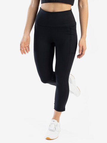 Spyder Skinny Sportovní kalhoty – černá: přední strana