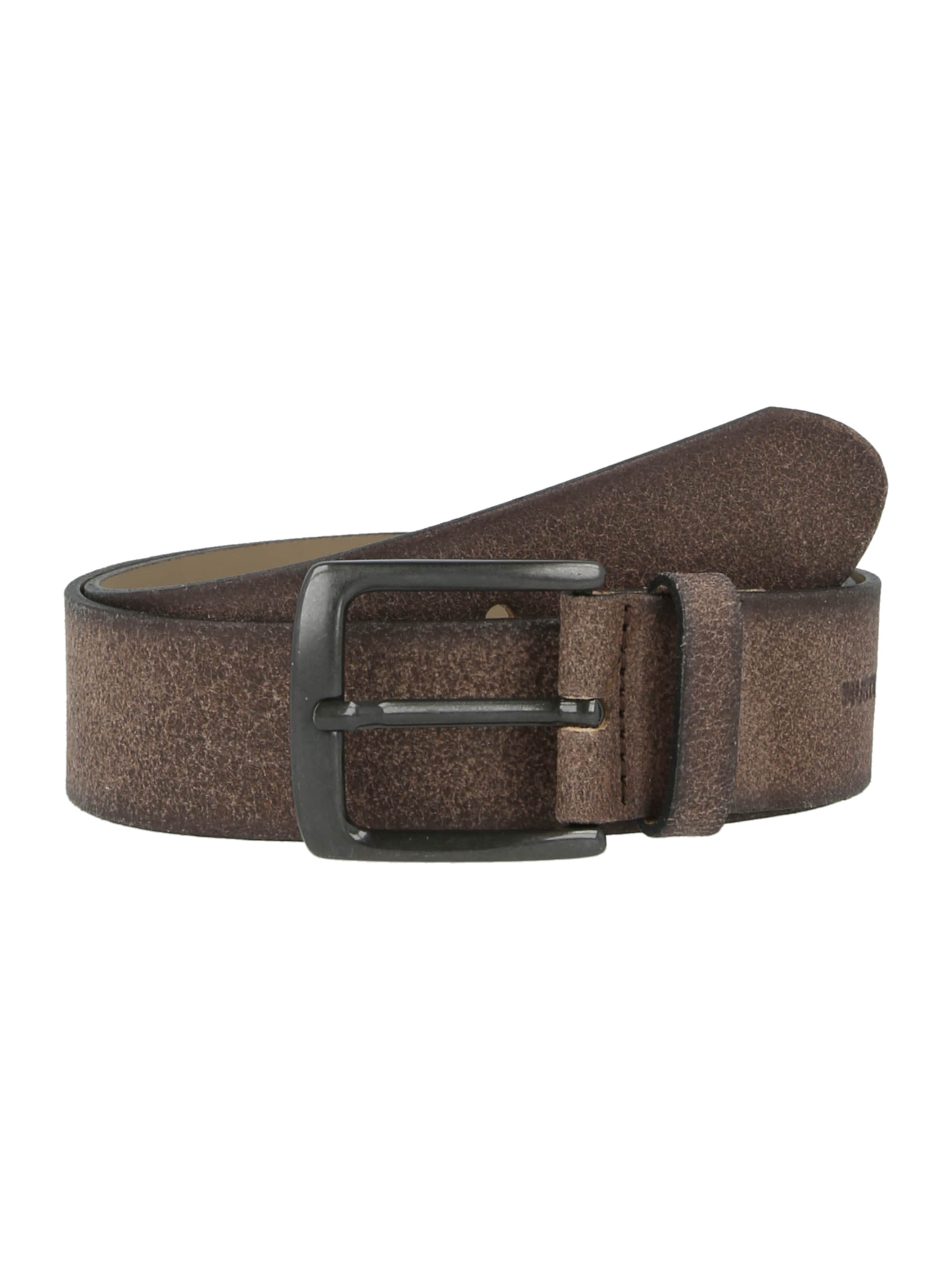 Ceinture MUSTANG en marron : devant