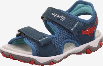 SUPERFIT Avonaiset kengät 'Mike 3.0' värissä sininen: etupuoli