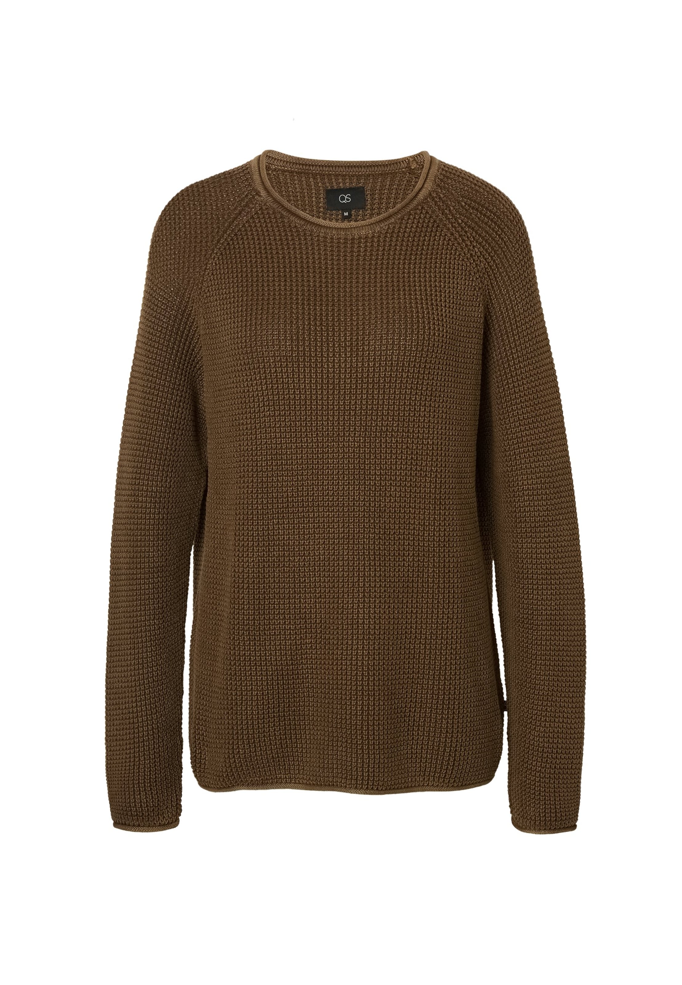 QS Pullover i brun: forside